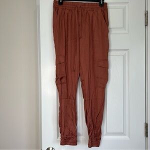 YOUNG FABULOUS & BROKE Satin Jogger Pants